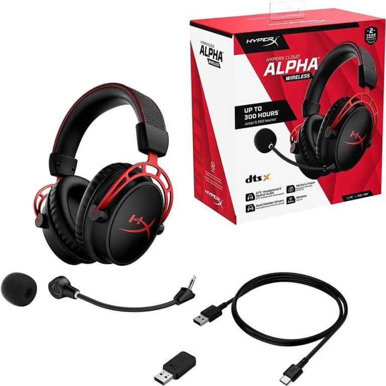 HyperX Cloud Alpha Wireless Los mejores cascos gaming Wireless PC